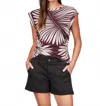 Sanctuary Dolman Mesh Top In Grapes In Multi