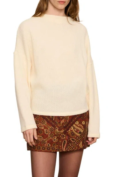 Sanctuary Dolman Sleeve Sweater In Bone White