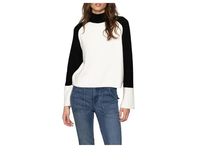 Sanctuary Downtown Mock Neck Sweater In Multi
