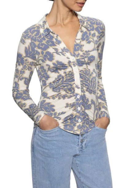Sanctuary Dreamgirl Button-up Shirt In Botanic