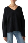 SANCTUARY SANCTUARY EARLY SUNSET BOUCLÉ V-NECK SWEATER