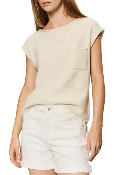Sanctuary Easy Cotton T-shirt In Neutral