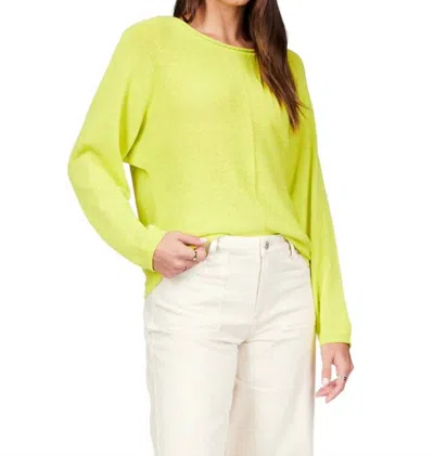 Sanctuary Easy Knitwear Top In Desert Lime In Multi