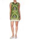 Sanctuary Easy Print Sleeveless Shift Minidress In Multi
