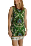 Sanctuary Easy Print Sleeveless Shift Minidress In Multi