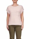 Sanctuary Easy Sweater Tee In Earth Pink In Pink