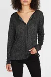 Sanctuary Elina Tee In Black Lurex In Multi