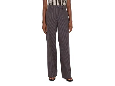 Sanctuary Eloise Stripe Trousers Women's Clothing Navy Blazer Pinstripe: 32 One Size In Blue