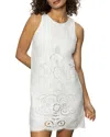Sanctuary Embroidered Blooms Mini Dress In White