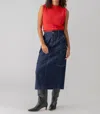 Sanctuary Essential Denim Cargo Midi Skirt In Multi