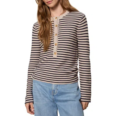 Sanctuary Everyday Henley Sweater In Neutral