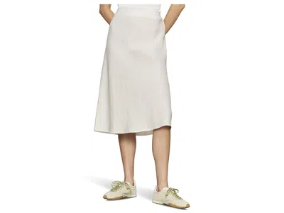 Sanctuary Everyday Linen Slip Skirt In White