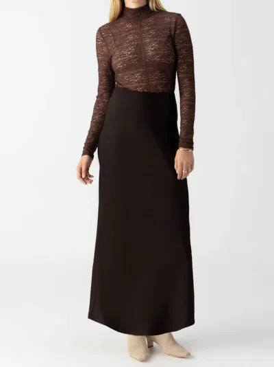 Sanctuary Everyday Maxi Skirt In Black