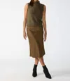 Sanctuary Everyday Midi Skirt In Fatigue