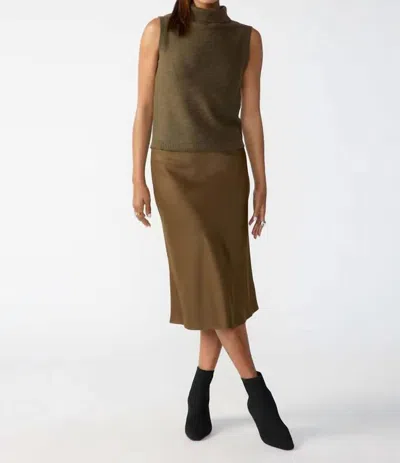 Sanctuary Everyday Midi Skirt In Fatigue