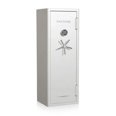 Sanctuary Executive Fire And Waterproof Home & Office Safe In Gloss;bone White;white Pearl Metallic Gl