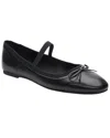 Sanctuary Facile Leather Flat In Black