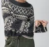 Sanctuary Fairisle Crew Neck Sweater In Multi In Multi