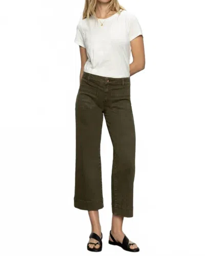 Sanctuary Fatigue Wide-leg Cropped Pant In Marine In Blue