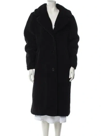 Pre-owned Sanctuary Faux Fur Coat In Black