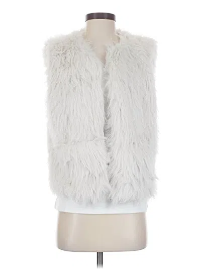 Sanctuary Faux Fur Vest In White