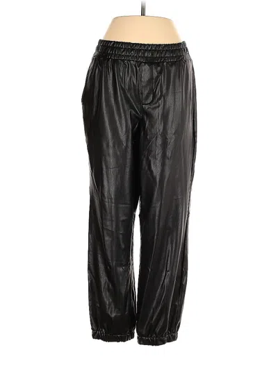 Pre-owned Sanctuary Faux Leather Pants In Black