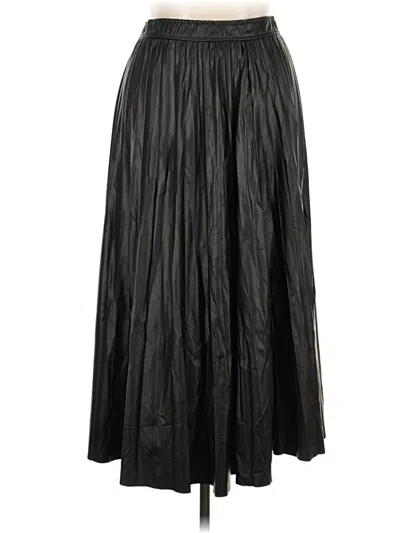 Pre-owned Sanctuary Faux Leather Skirt In Black
