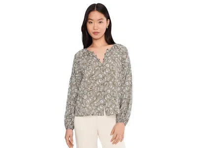 Sanctuary Feeling Best Button Blouse In Green