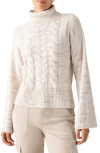 Sanctuary Feeling Cozy Cable Sweater In Coco Smoke