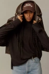 Sanctuary Fireside Tunic Top In Black