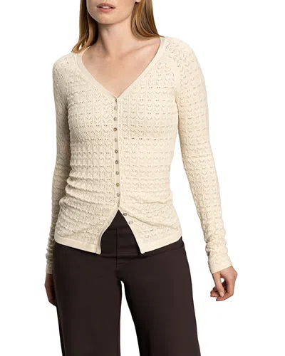 Sanctuary Fitted Raglan Cardigan In Light Oat