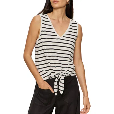 Sanctuary Floral Print Cotton Blend Tank In Multi