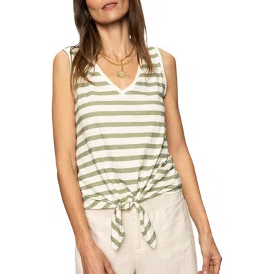 SANCTUARY SANCTUARY FLORAL PRINT COTTON BLEND TANK