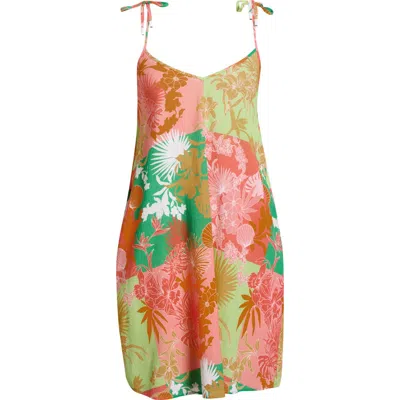 Sanctuary Floral Print Cover-up Dress In Multi
