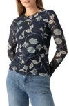 Sanctuary Long Sleeve Mesh Top