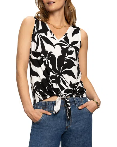 Sanctuary Perfect Tee Mix Floral Cotton Blend Minidress In Inked Impressions