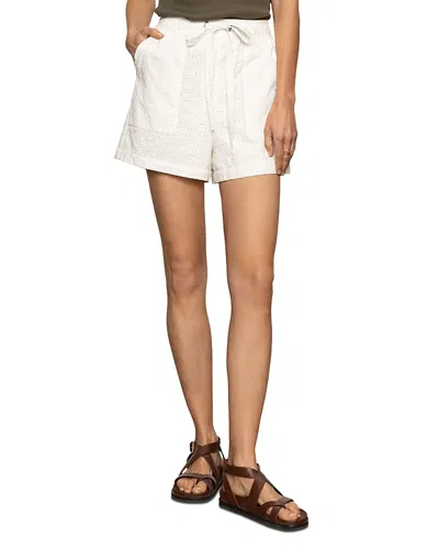 Sanctuary Flower Field Shorts In Bleached White
