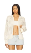 Sanctuary Flower Pop Open Stitch Jacket