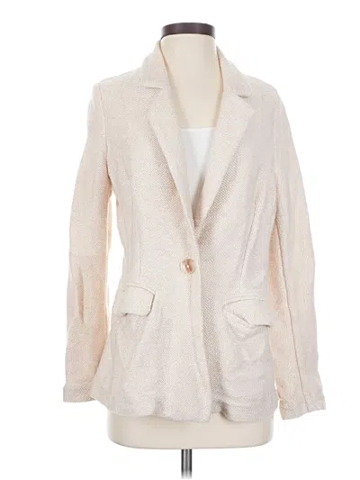 Pre-owned Sanctuary For Anthropologie Blazer Jacket In Ivory