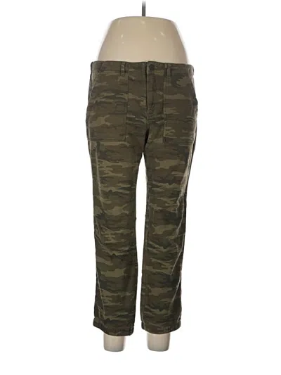 Pre-owned Sanctuary For Anthropologie Cargo Pants In Green