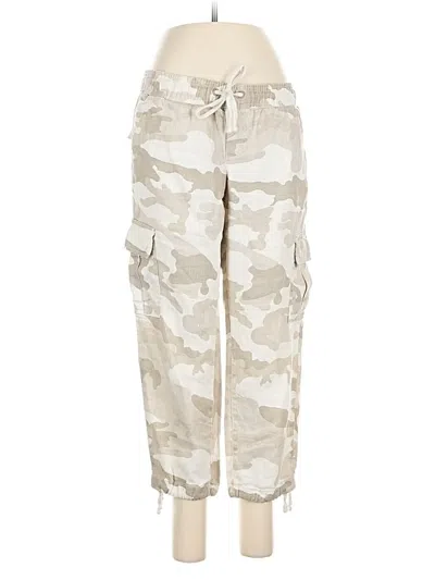 Pre-owned Sanctuary For Anthropologie Linen Pants In White