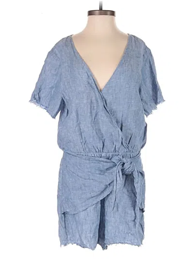 Pre-owned Sanctuary For Anthropologie Romper In Blue