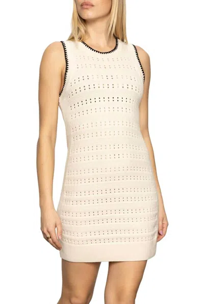 SANCTUARY FREE SPIRIT MINI DRESS IN WHITE
