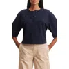 Sanctuary Freya Placket Top In Black