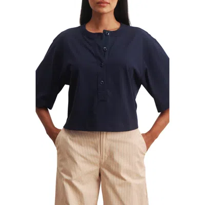 Sanctuary Freya Placket Top In Black