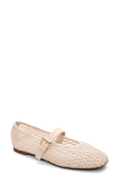 Sanctuary Gia Mary Jane Flat In Natural/natural