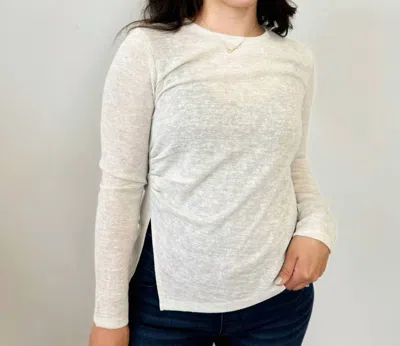 Sanctuary Gloria Long Sleeve Top In White