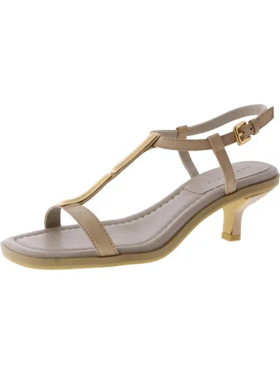 Sanctuary Glow Womens Faux Leather Embellished Kitten Heels In Multi