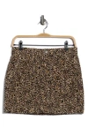 Sanctuary Gold Coast Stretch Corduroy Miniskirt In Brown