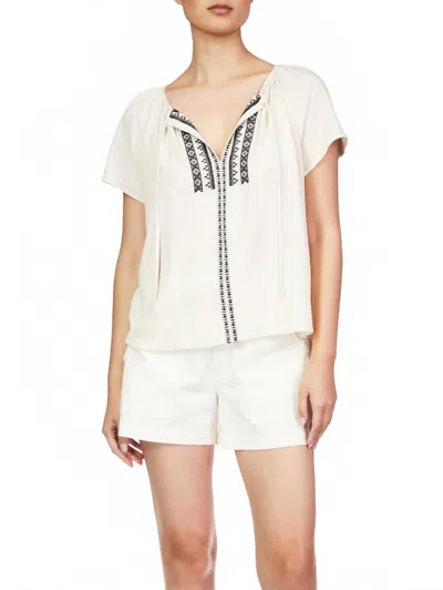 Sanctuary Golden Dream Top In Cream In White